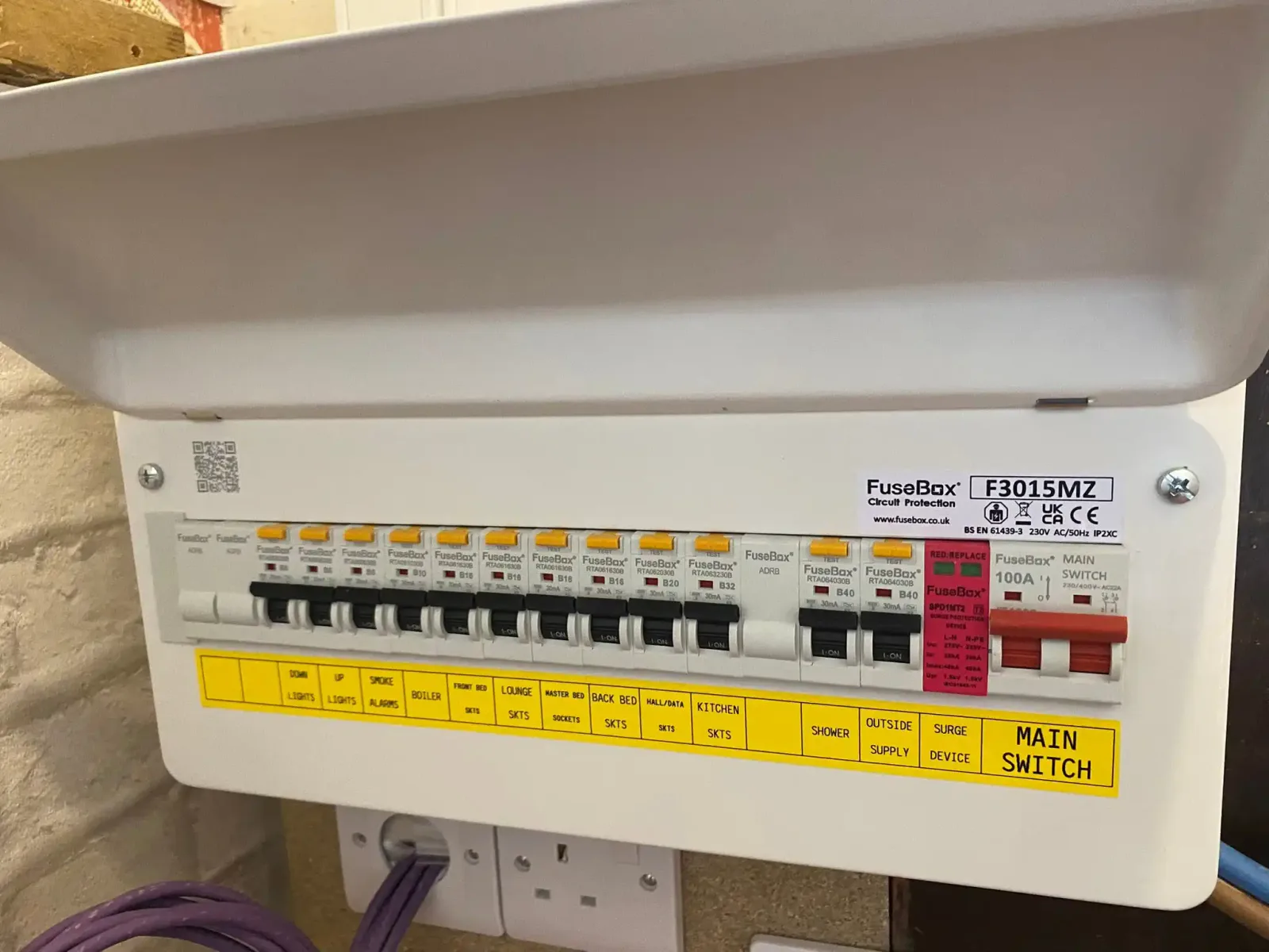 Recent AED Electrical Services project